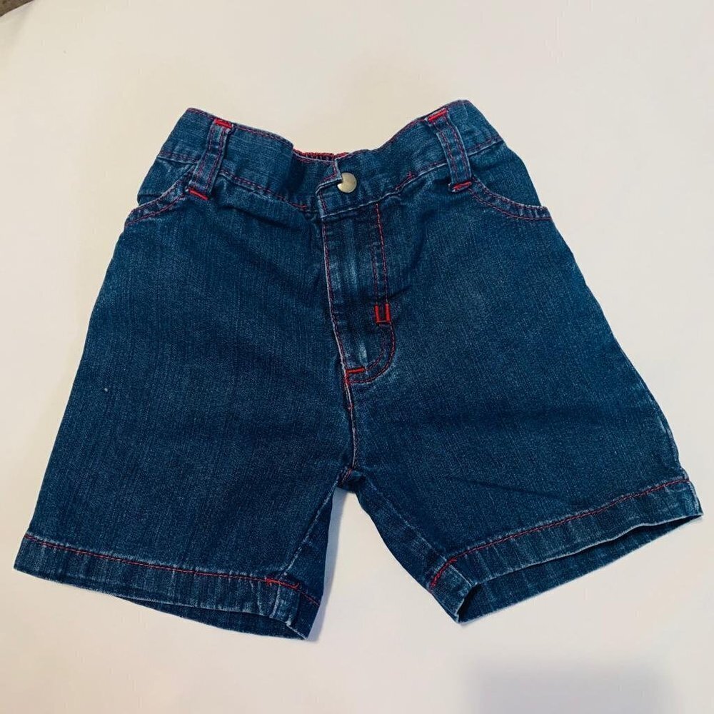 Superman Blue Denim Short Size 2T